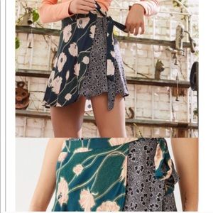 Abigail Mixed Floral Print Skirt